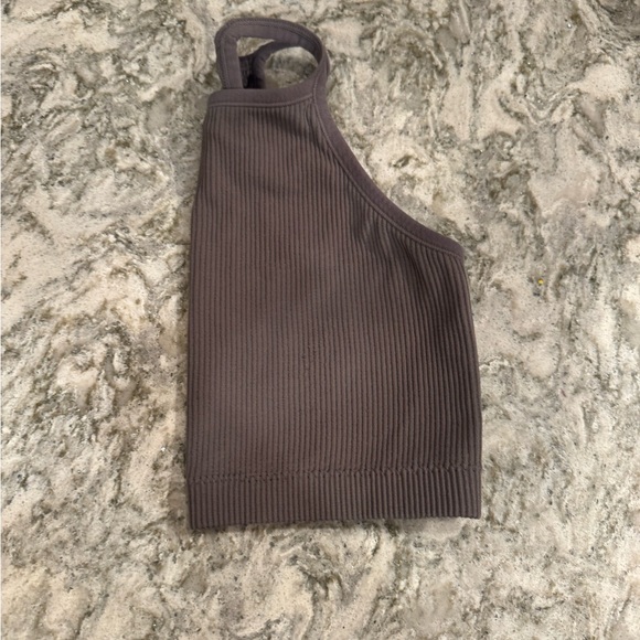 Garage Ribbed Charcoal Tank Top - Picture 4 of 4